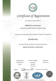 Certificate Norvacc